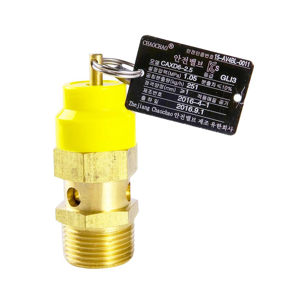 CAXD62.5 Soft Seat Safety Valve3／4＂Zhejiang chaochao safety vavle